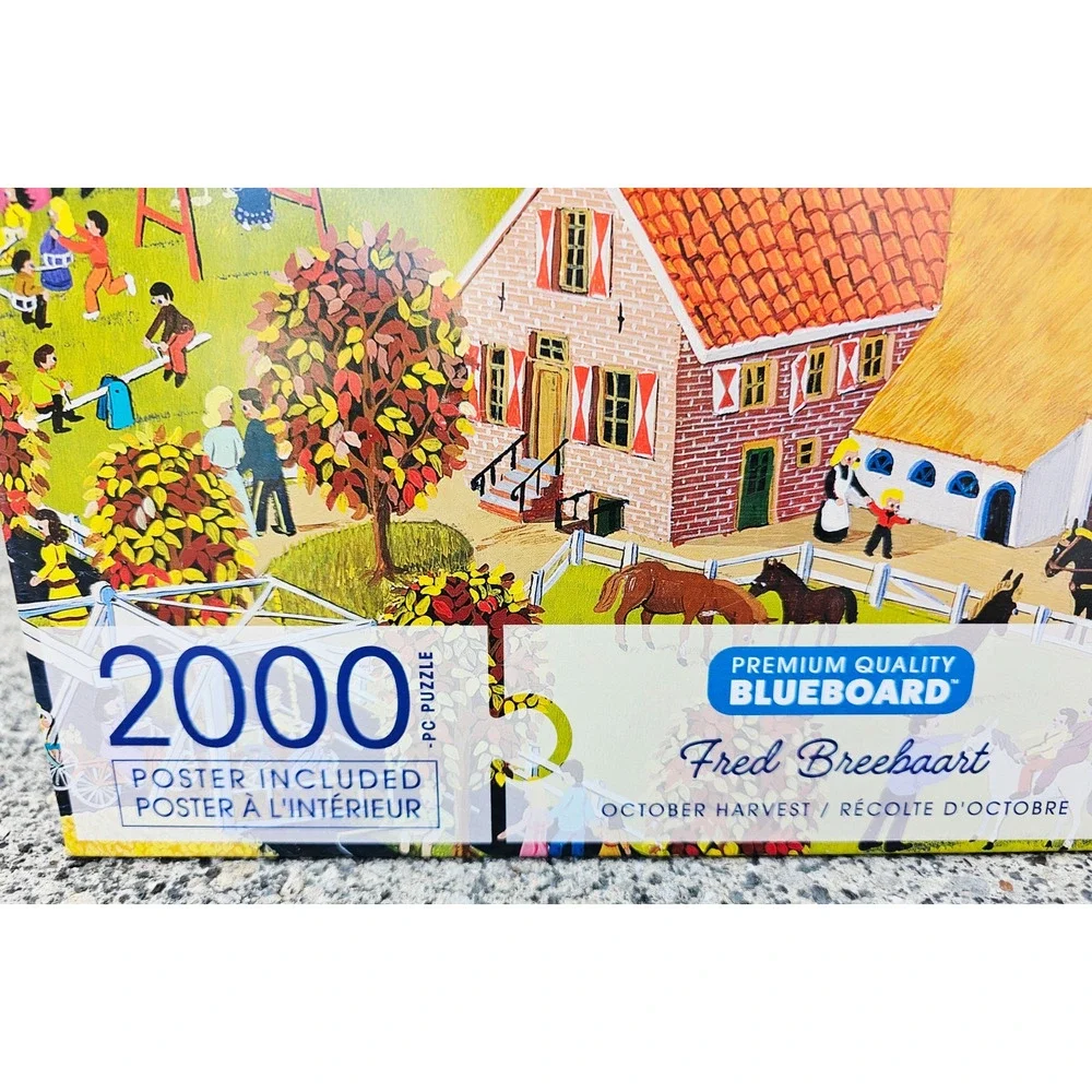 Spin Master - 2000pc Puzzle pieces - “October Harvest” Fred Breebaart